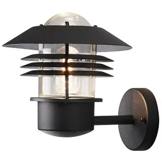 Konstsmide Außenwandleuchte Aluminium 23,0 cm E27 inkl. LED-Lampe schwarz