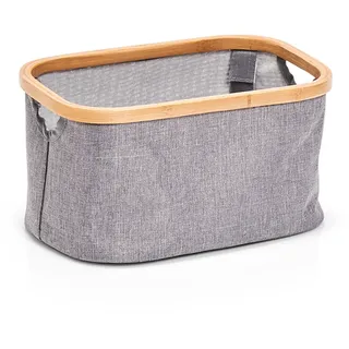 Zeller Aufbewahrungskorb Eda 29,5 x 20 x 16 cm 1-tlg. grau