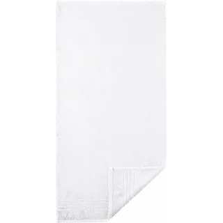 Handtücher EGERIA "Madison", weiß, B:50cm L:100cm, Walkfrottee, Obermaterial: 100% Baumwolle, Handtücher, Handtücher, Uni-Programm mit Streifenbordüre, reine Baumwolle