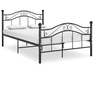 vidaXL 120 x 200 cm Schwarz