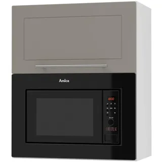 Feldmann-Wohnen Hängeschrank Mikrowellenumbauschrank 60 x 32,5 x 72 cm Beige