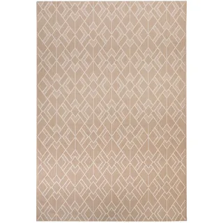 Steffensmeier Outdoorteppich 200/250 cm Bergen Raute , Beige , Textil , Rauten , Rechteckig , 200x250 cm , wasserabweisend , Teppiche und Böden, Teppiche, Outdoorteppiche