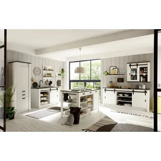 Home Affaire Küchenzeile Sherwood 400 cm weiß