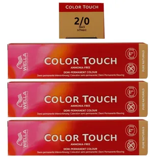 Color Touch Pure Naturals 2/0 schwarz 60 ml