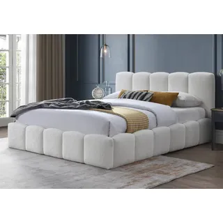 home collective Polsterbett 160 x 200 cm Beige