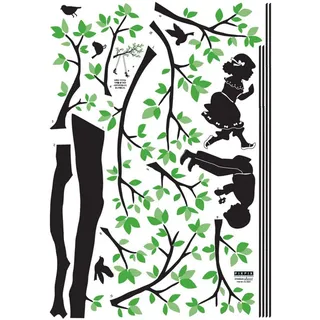 Ambiance-Live Wandtattoo Baum und Kinder