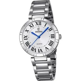 Festina Damenuhr Mademoiselle Armbanduhr Edelstahl silber D2UF16936/3 - Silber