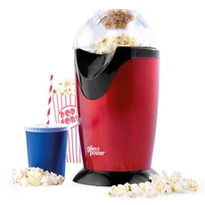 Bild EK0493GVDEEU7 Popcornmaschine mit Messbecher, & Europäischer Stecker | 1.200 W | Leckeres Popcorn in 3 Minuten | kein Öl erforderlich