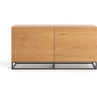 Frame-Kommode aus Massivholz 160 cm, Eiche, Designmöbel - Braun