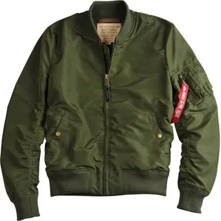 Alpha Industries MA-1 TT Bomberjacke dunkelgrün M