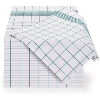 Blumtal Geschirrtücher 10er Set, 50/70 cm, 100% Baumwolle, kariert - Naturmaterialen - 50x70 cm - Heimtextilien, Geschirrtücher - Schürzen, Geschirrtücher