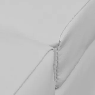 vidaXL Chaiselongue Weiß Kunstleder - Weiß