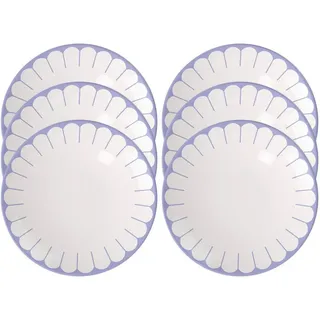Villeroy & Boch Frühstücksteller 21,2 cm blau 6er Set