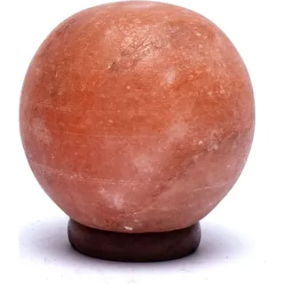 Salzlampe Kugel mit Kabel u. LED -- ± 17,5x15,5x15,5 cm