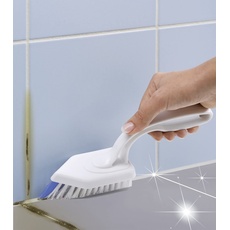 Maximex Fugenbürste Profi, ergonomischer Griff, zur Bad- und Küchenreinigung, Speziell geformte Bürste, Maße (B x H x T): 21,5 x 11 x 5 cm