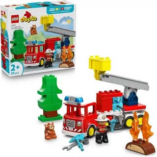 LEGO Duplo Löschauto mit Schlauch und Feuerwehrmann 10473