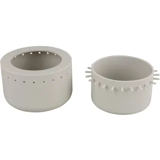 Rayher Silikon Gießform Schale mit Lochrand 11 cm ø Höhe 6,5 cm