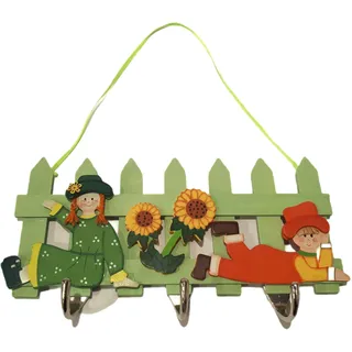 Comarco Sa Kleiderbügel aus Holz für Kinder, 25 x 15 cm