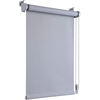 Thermo-Verdunkelungsrollo Grau 40x130cm, Klemmfix