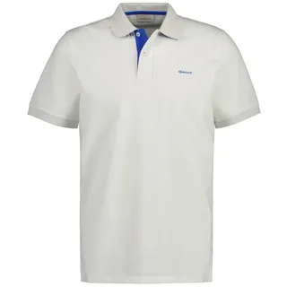 GANT Kontrast Piqué Poloshirt - Beige - M
