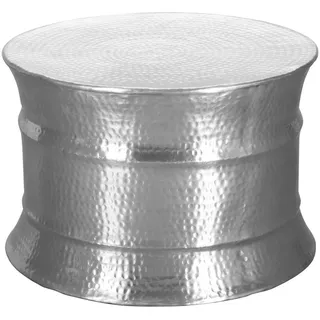 Wohnling Couchtisch , Ø ca. 60 cm, silber Beistelltisch Silber