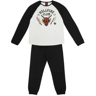 Cerda Stranger Things Stranger Things Langarm-pyjama - Black