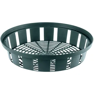 KADAX 10er Set Pflanzkörbe Ø 22 cm für Tulpenzwiebeln, Pflanzenschalen aus Kunststoff, Wühlmausschutz für Tulpen und andere Zwiebelpflanzen, Anzuchtschalen