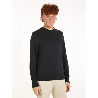 Tommy Hilfiger Rundhalspullover »PIMA ORG CTN CASHMERE CREW NECK«