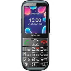 Maxcom MM 724 VoLTE 4G Comfort phones (2.20", 128 MB, 1.30 Mpx, 4G), Tastenhandy, Schwarz