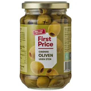 Oliven grün ohne stein - 350 g