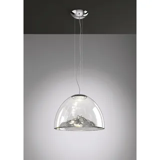 Einzigartige LED-Hängeleuchte Mountain View Axo Light - Grau/Chrom