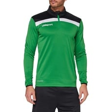 Bild Offense 23 1/4 Zip Top Sweatshirt, grün/schwarz/weiss 116
