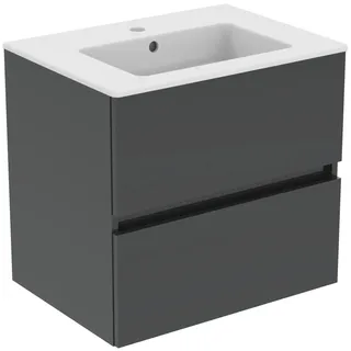 Ideal Standard Eurovit+ Unterschrank und Waschtisch 61 cm Grau