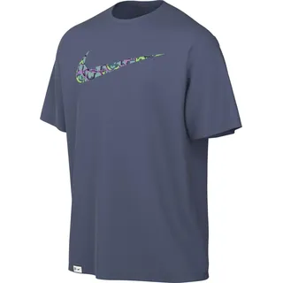 Nike FB7944-491 M NK DF UV S72 HYVERSE SS Sweatshirt Herren DIFFUSED Blue/Vivid Sulfur Größe M