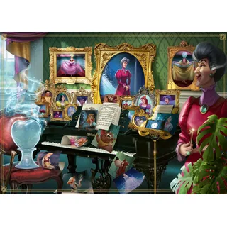 Ravensburger Puzzle 2D 1000 elementów: Villainous. Lady Tremaine, Nowy Design