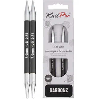 KnitPro Austauschbare Nadelspitzen Schwarz 7 mm 2 St.