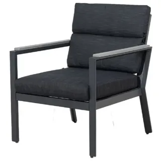 Gardissimo NARA Loungesessel Dining Sessel mit Alu-Gestell - grau