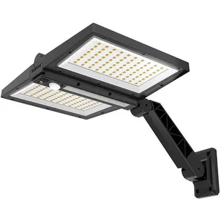 Lumisky Solar-Spot 2 Köpfe schwarz 37 cm inkl. Bewegungsmelder