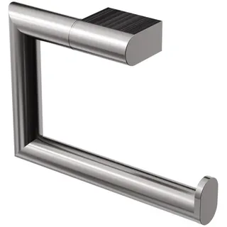 Steinberg Serie 480 Toilettenpapierhalter, ohne Deckel, Messing, 4802800BGM, Farbe: Brushed Gun Metal