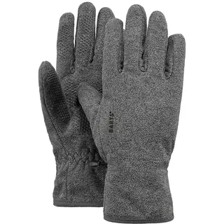 Barts Fleece Fingerhandschuhe, grau - M/8.0