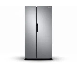 Samsung RS66A8101SL/EF Kühlschrank Side by Side, 409 Liter Kühlschrank, 243 Liter Gefrierfach, 358 kWh/Jahr