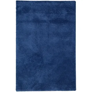 Snapstyle Hochflor Shaggy Teppich Palace , Dunkelblau , Textil , 100x100 cm , Teppiche und Böden, Teppiche, Hochflorteppiche & Shaggys