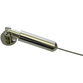 GARDINIA Seilspanngarnitur 1-läufig Ø 0 mm 500 cm Grau