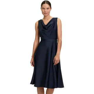 Vera Mont Cocktailkleid Wasserfallausschnitt Night Sky 42