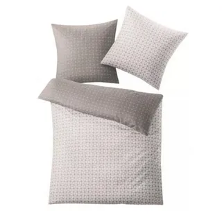 KLEINE WOLKE Punto taupe 155 x 220 cm + 80 x 80 cm