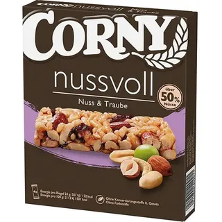CORNY nussvoll nuss und Traube 4er 96g