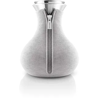 EVA SOLO | Teezubereiter 1,0l Light Grey Woven | 100% tropffrei | Light Grau