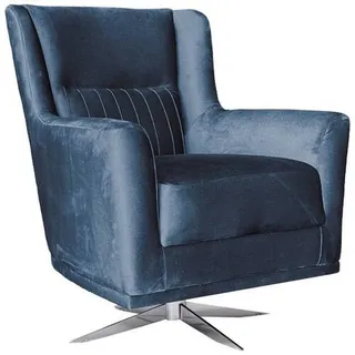 Livetastic Sessel , Blau , Textil , Uni , 70x96x75 cm , DIN EN ISO 14001, DIN EN ISO 9001 , Wohnzimmer, Sessel, Sonstige Sessel