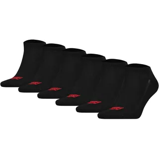 Levi's Sneakersocken 6er-Pack Schwarz 43-46
