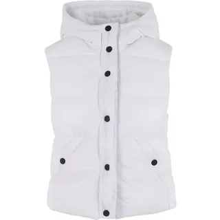 URBAN CLASSICS Recycled Shiny Puffer Weste White XS